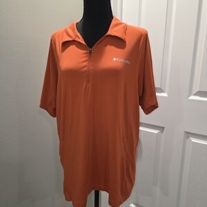 Columbia Men's Vibrant Orange Polo Shirt